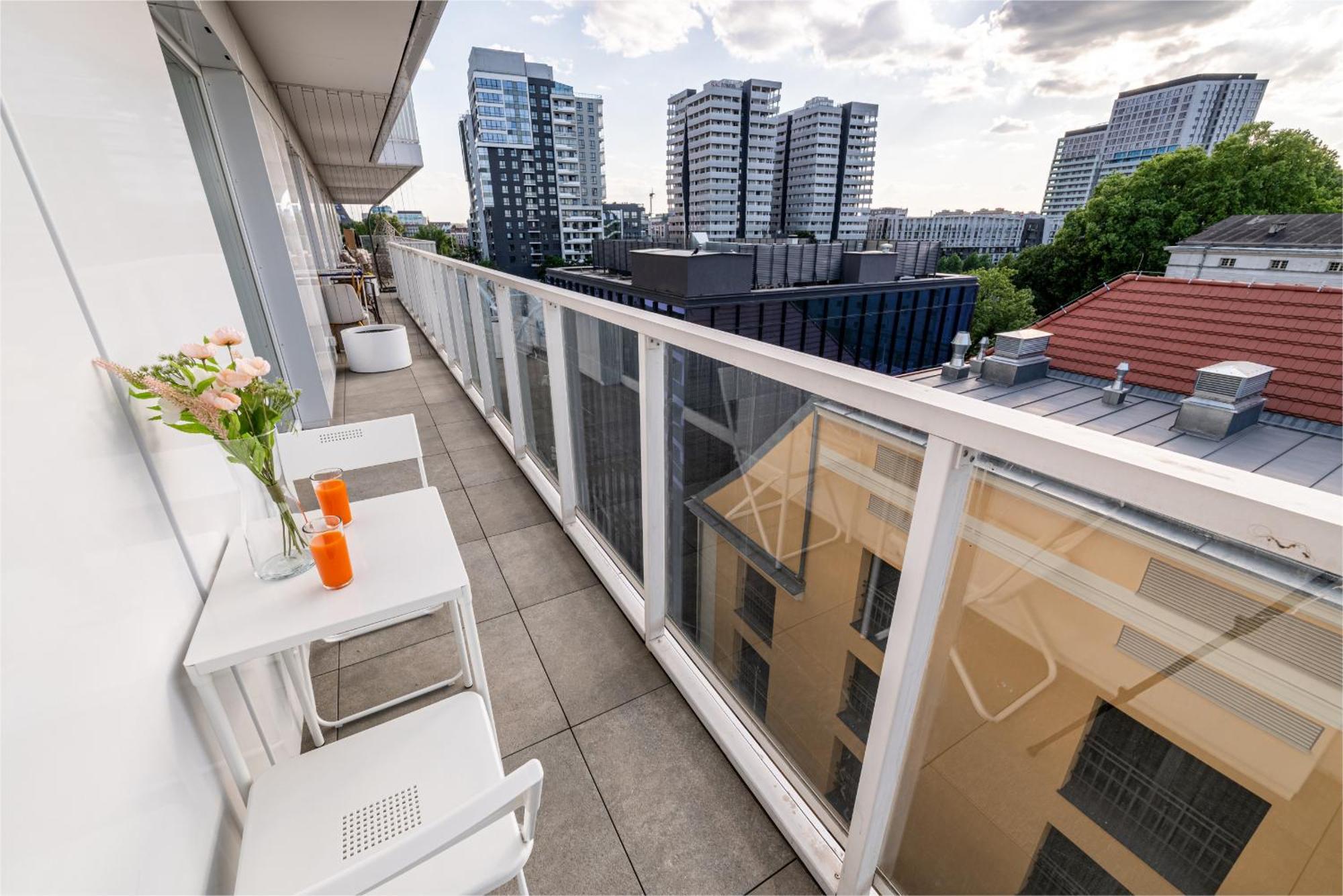 Witolda Riverside Apartments - Balcony, City View - By Rentujemy Wrocław Exteriör bild